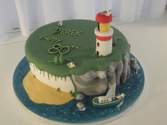 light house cake